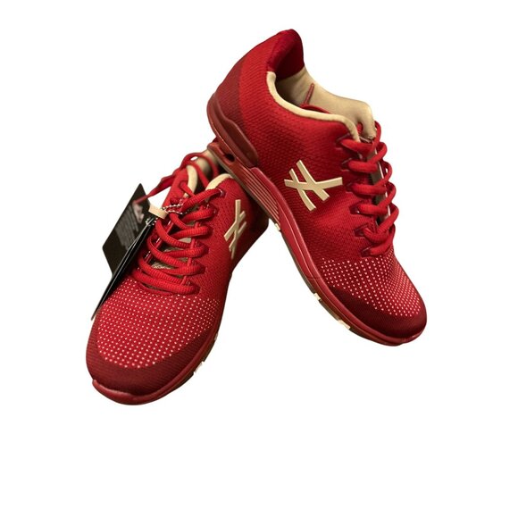 The DIFFERENCE Sneakers Women's Heelless Technology Runners Red Size 9.5 - Picture 1 of 10